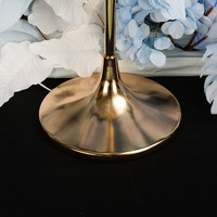 Lustre en cristal et métal romantique personnalisé, décoration de sol pour mariage, hôtel, restaurant, alimenté par courant alternatif, indice de protection IP54, lumière orange, durable, bouton