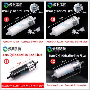 Solvent silindirik mürekkep filtresi 5 mikron 10 mikron Konica Xaar Infiniti Infiniti Allwin Myjet mürekkep püskürtmeli yazıcı için uzun filtre - Product Image 6