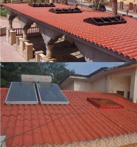 Machine d'extrusion de tuile de résine plastique Machine de tuile de toit en plastique recyclé - Product Image 4