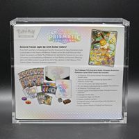 99% protection Uv acrylique Elite formateur boîte vitrine pour pokemon Etb Booster Bundle fermeture magnétique Collection boîte de rangement