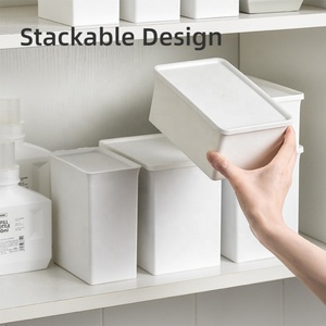 Modern Design Plastic Airtight Food <b>Storage</b> and <b>Laundry</b> Detergent Organizer for Home Use-Liquid Washing Powder Bucket - Product Image 3