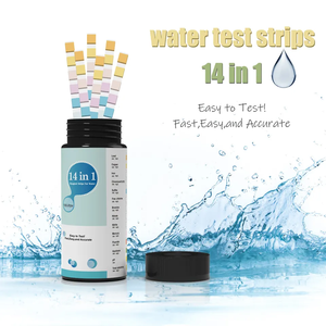 Kit <span class=keywords><strong>de</strong></span> test d'<span class=keywords><strong>eau</strong></span> premium 14 en 1 - 125 bandelettes <span class=keywords><strong>de</strong></span> test <span class=keywords><strong>de</strong></span> qualité <span class=keywords><strong>de</strong></span> <span class=keywords><strong>l</strong></span>'<span class=keywords><strong>eau</strong></span> domestique pour puits et <span class=keywords><strong>robinet</strong></span> - Test <span class=keywords><strong>de</strong></span> pH, <span class=keywords><strong>de</strong></span> <span class=keywords><strong>dureté</strong></span>, <span class=keywords><strong>de</strong></span> plomb - Product Image 6
