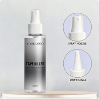 Étiquettes personnalisées – Deux types de dissolvants de ruban adhésif rapide et actif – 118 ml