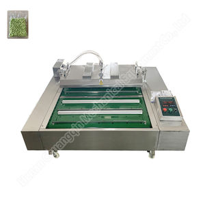 Máquina selladora de bolsas de vacío de laminación continua comercial Máquina de envasado al vacío para carne de alimentos - Product Image 3