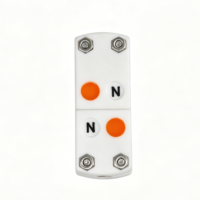Connecteur thermocouple miniature en céramique de type N, prise mâle et femelle, adaptateur de borne, matériau résistant aux hautes températures