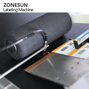 ZONESUN ZS-TB160PO automatische horizontale flache Schachteln Mylar-Kunststoffbeutel Kaffeebeutel Online-Druck-Etikettiermaschine - Product Image 6