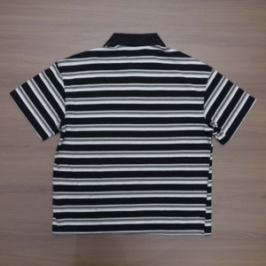 Camisas Casuales Formales a Rayas para Hombre, 100% Algodón, Manga Corta, Cuello Clásico, Ecológicas y Transpirables - Product Image 5