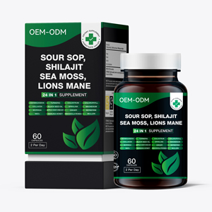 ライトライフ 24-in-1 クロスボーダー Amazon サワーソップ ハーブサプリメント カプセル 美容＆育毛 大人用 新生児以外向け - Product Image 1