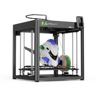 Creality Ender-5 Max 3D Yazıcı 400x400x400mm 700mm/s CoreXY 300 ° Baskı Çiftlikleri Cosplay'i için C 64 Noktalı Otomatik Tesviye Sistemi