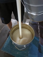 A B Moule en silicone RTV général à deux composants faisant du silicone liquide pour le moulage et la coulée