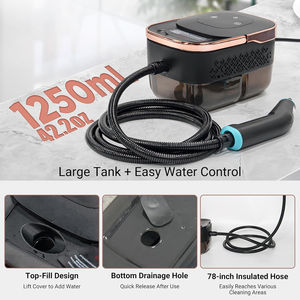 3000W Portable Handheld <strong>Steam</strong> <strong>Cleaner</strong> High Pressure Cleaning 10s Fast Heating Steamer <strong>for</strong> Car Furniture Kitchen <strong>Windows</strong> - Product Image 4