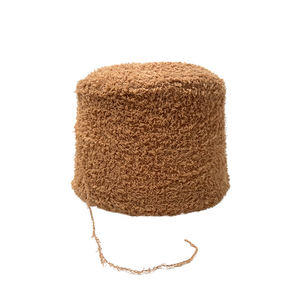 100% 폴리에스터 비 흘리기 하프 벨벳 원사 가정용 의류 모자 양말 염색 고강도 단면 니트 수제 원사 - Product Image 2