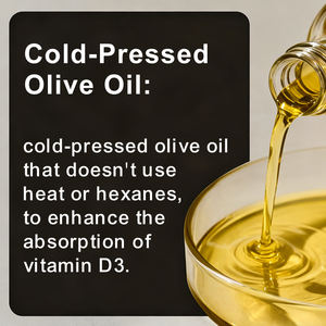 Cápsulas de Vitamina D3 5000iu K2 em Softgel para Suporte à Função Muscular e Imunidade, Grau Alimentício - Product Image 4