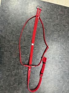 อานม้าตะวันตกคุณภาพดีที่สุด หนังสีแดง พร้อมมาร์ติงเกล - Product Image 1