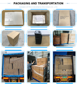 Trituradora de Papel Automática de Alimentación Automática, Trituradora de Papel de Corte Cruzado de 50 Hojas, Trituradora de Tarjetas de Crédito Comercial para Uso Doméstico - Product Image 4