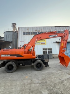 Excavatrice sur chenilles d'occasion Doosan DH210W-7, 20 tonnes, modèle 2023, 90 % neuve, composants essentiels certifiés, pour rapport 0,5m - Product Image 4