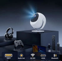 Nouveautés BL360 Android 11 Projecteur LCD portable pour cinéma maison LED Vidéo 4K Home Cinéma 700 Lumens Sans fil