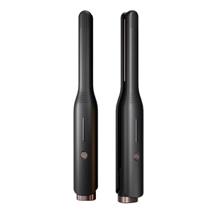 Fer à lisser et à boucler pour hommes, en matériau PTC, double usage, avec pince à permanente, pour volume, ions négatifs, utilisation sur <span class=keywords><strong>cheveux</strong></span> secs ou humides, pour <span class=keywords><strong>cheveux</strong></span> courts - Product Image 1