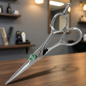 ASAP Professional Ultra-<b>light</b> 14-cm Grooming Hair Scissors Carbon Steel Convex Blade Long Handle Right-Handed Universal <b>Finger</b> - Product Image 1