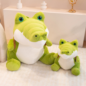 Juguete de Peluche de Cocodrilo Brillante con Ojos de Purpurina, Suave y Adorable, Almohada de Peluche Ultrasuave, 30cm, 3 Colores Surtidos, ¡Gran Venta! - Product Image 5