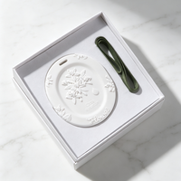 Diffuseur d'arômes suspendu Finru en céramique blanche, parfum d'intérieur longue durée, désodorisant pour armoire aux huiles essentielles