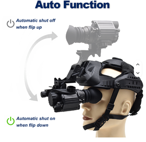 Dispositivo de Visión Nocturna PVS14 FOM1800-2000 con Ganancia Automática y Alto Relación Señal/Ruido, con Fósforo Blanco Gen2 P45, Monocular de Alta Sensibilidad con Auto-gating - Product Image 3