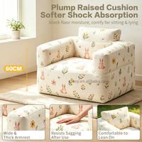 Canapé gonflable portable, fauteuil gonflable avec housse en tissu amovible et lavable pour salon, camping en plein air