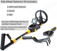 Meilleur cadeau pour les enfants, détecteur de métaux MD-1008, détecteur de métaux et d'or pour débutants, détection de métaux en plein air pour enfants