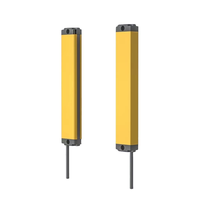 WTX Sicherheits-Lichtvorhang IP65 Schutzklasse PNP NC Barriere-Sensor DC10~30V Schutzhöhe Durchlicht-Laserscanner ABS Aluminium