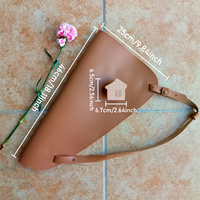 1 pièce Grand support suspendu en cuir PU pour bouquet de fleurs avec crochet lapin, sac de rangement décoratif de Pâques pour fleurs
