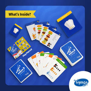 Où est mon ordre ? Le jeu de cartes Burger Game de Toysaga pour enfants et adultes, à collectionner, empiler et servir, pour les âges de 4 à 99 ans - Product Image 2