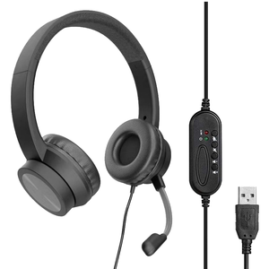 <span class=keywords><strong>Casque</strong></span> d'écoute filaire supra-auriculaire à interface personnalisée de 3.5mm <span class=keywords><strong>avec</strong></span> micro Écouteurs de musique et <span class=keywords><strong>casque</strong></span> d'écoute <span class=keywords><strong>pour</strong></span> le bureau et la télévision - Product Image 1