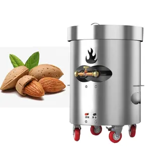 Sunflower Seeds and Peanuts Roasting Machine Stainless Steel Food Nut Roasting Automatic fried chestnut pistachio equipment