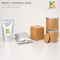 Campuran Ekstrak Allulose dan Buah Monk Alami Ramah Keto, Langsung dari Pabrik (OEM), untuk Sachet Pemanis Meja