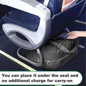 Foldable Travel Duffel Bag <b>Luggage</b> Sports Gym Water Resistant Nylon - Product Image 5