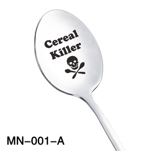 Cuillère à café et thé en acier inoxydable gravée en option Vaisselle <span class=keywords><strong>de</strong></span> table Cadeau d'amour familial Cadeaux <span class=keywords><strong>de</strong></span> Noël et <span class=keywords><strong>de</strong></span> Saint-Valentin - Product Image 6
