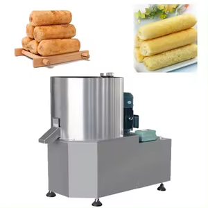 Línea de procesamiento de aperitivos hinchados extrusora automática de acero inoxidable para máquina de inflado de maíz - Product Image 2