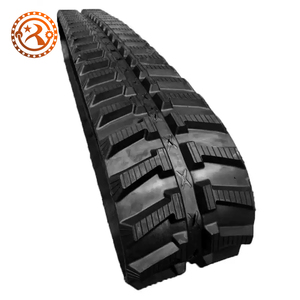 Sistema di Cingoli Completo Rinforzato con Cingoli in Gomma Nera Resistente agli Urti per Cantieri Versatili - Product Image 2