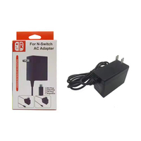 Adaptateur secteur mural 45W avec prise US EU UK pour la console Nintendo Switch OLED, la station d'accueil HD et les manettes