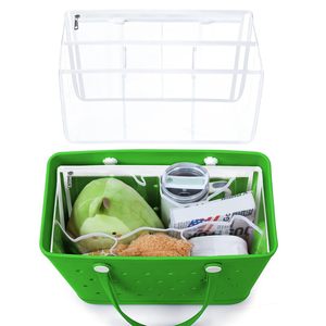 Clear <b>Beach</b> Bag Organizer <b>Accessories</b> Compatible with Bogg Bag X Large Insert Divider Pouch Zipper for Bags Divide - Product Image 1
