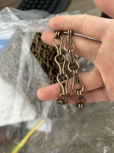 แผงตกแต่งลวดอลูมิเนียมเชื่อมแบบตาข่ายลายหยดน้ำสำหรับงานตกแต่งภายใน - Product Image 4
