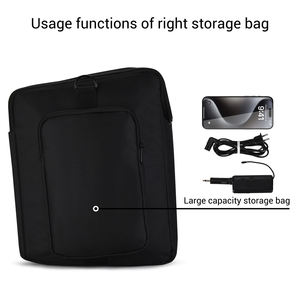 Sac de rangement polyvalent en plastique antichoc étanche de voyage personnalisé pour <span class=keywords><strong>JBL</strong></span> Partybox Encore 2 (38x28x35cm) - Product Image 6