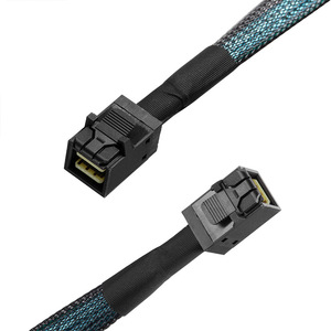 <b>Mini</b> Sas Sff 8643 Hd 12g Signal Cable Silver Plated Wire For Server Data Transmission - Product Image 2