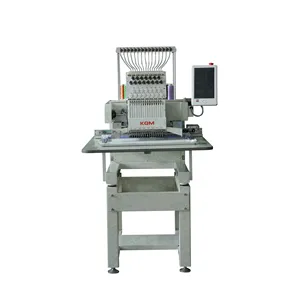 1 Head Multi Needles Embroidery Computer Machine High Speed Cap T-shirt Embroidery Machine