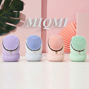 Brosse Nettoyante Visage Silicone Rechargeable - Massage Facial, étanche, Anti-âge