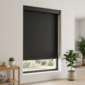 Ventanas eléctricas opacas de lujo de alta calidad, persianas enrollables motorizadas para vivir, Compatible con <span class=keywords><strong>Alexa</strong></span>/Google Tuya - Product Image 1