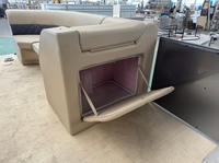 Allsea-Ponton de loisir en aluminium de 22 pieds, tritoon familial, bateau privé à rames avec moteur hors-bord à vendre