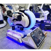 Simulador de Motocicleta VR Súper Atractivo para Adultos, Máquina de Motocicleta VR, Simulador de Carreras de Autos VR, Simulador de Realidad Virtual