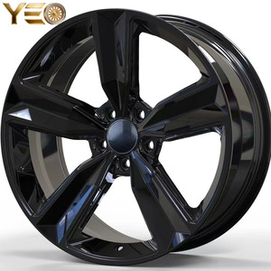 Cerchi in Lega di Alluminio Forgiati Neri con Finitura Lavorata Bronzo Opaco Disponibili 8JX18 5*112 per <span class=keywords><strong>Audi</strong></span> A3 A4 A4 Allroad A5 S3 <span class=keywords><strong>Q3</strong></span> - Product Image 6