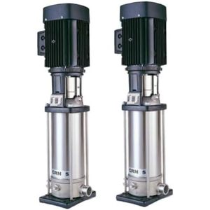 Bomba vertical Grundfos CRI1-5 de 1/2 pulgada para descarga de agua, compatible con accesorios generales. - Product Image 1